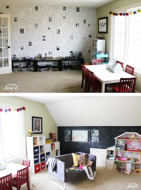Playroom Decor Ideas - Sincerely, Sara D. | Home Decor & DIY Projects