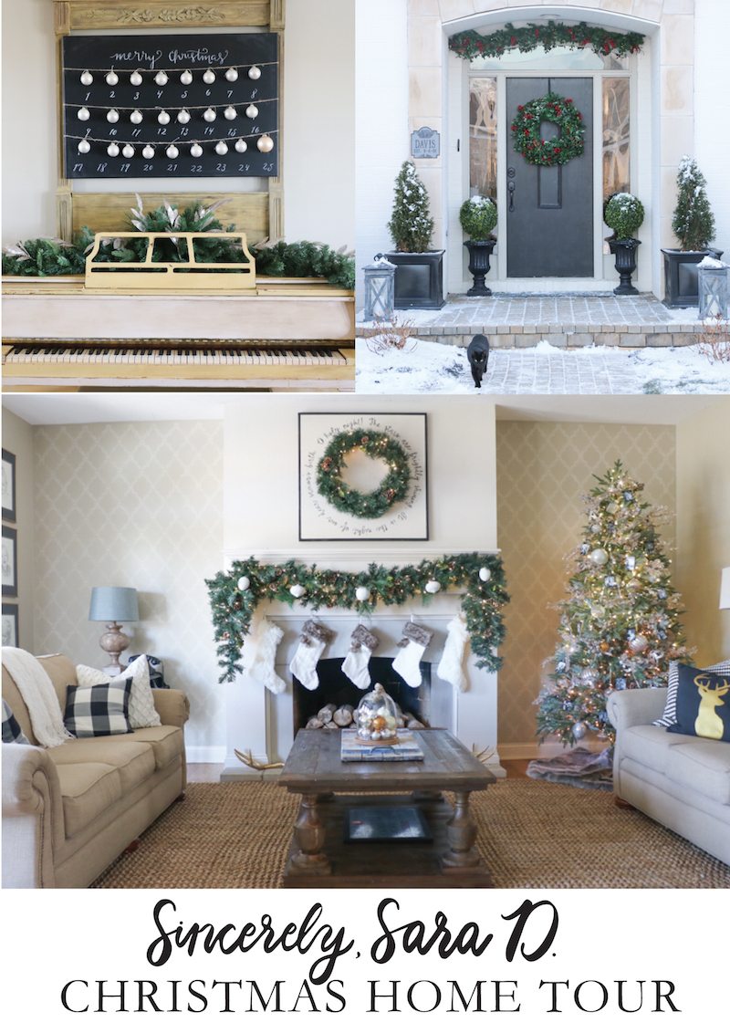 Christmas Home Tour - Sincerely, Sara D. | Home Decor & DIY Projects
