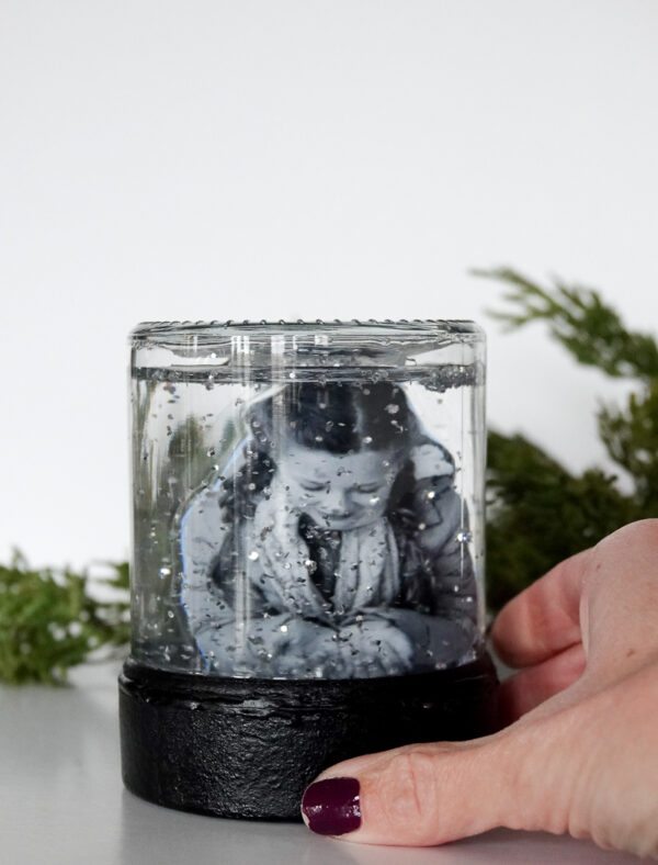 DIY Photo Snow Globe - Sincerely, Sara D. | Home Decor & DIY Projects