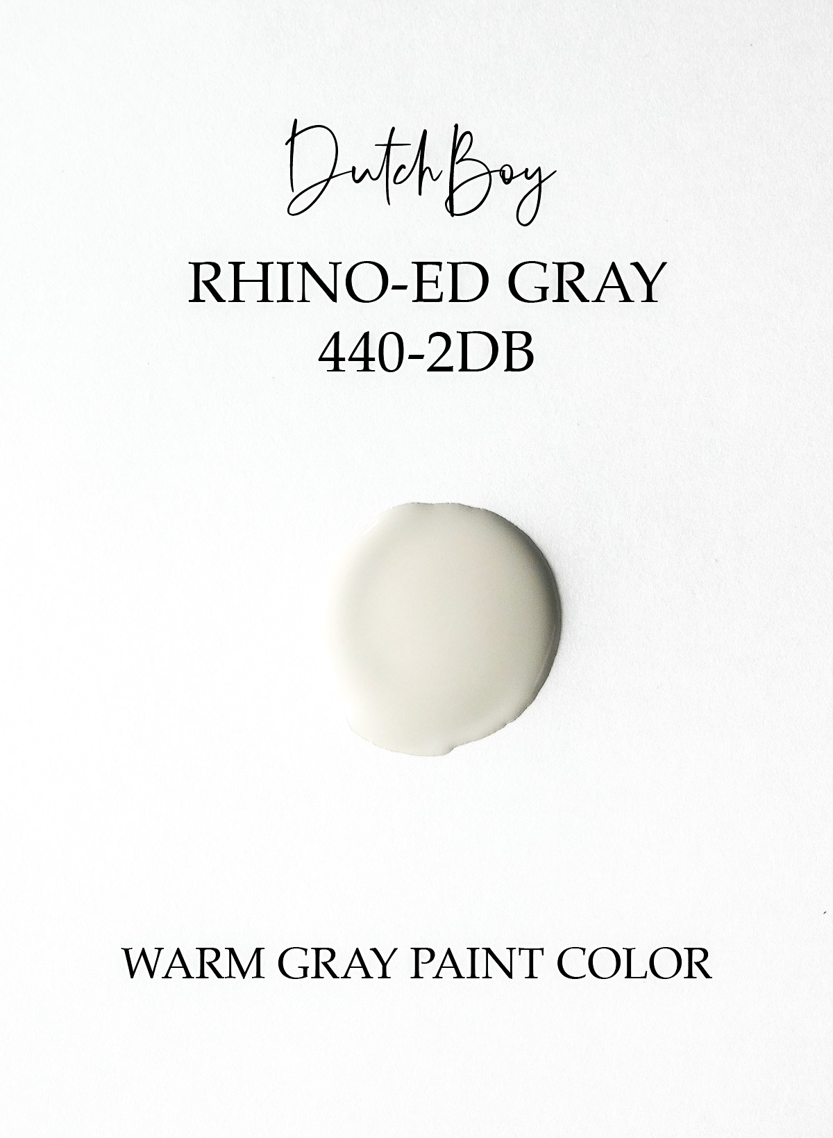 Dutch Boy Rhino-ed Gray Paint 