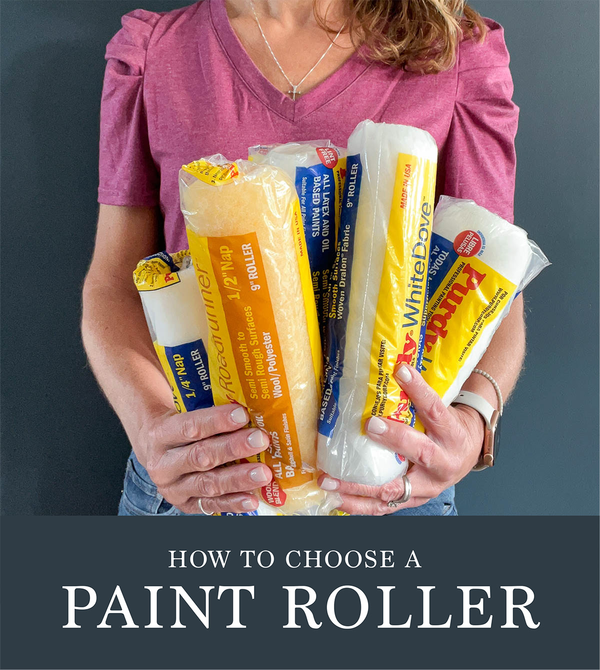 How to Choose a Paint Roller - Sincerely, Sara D.